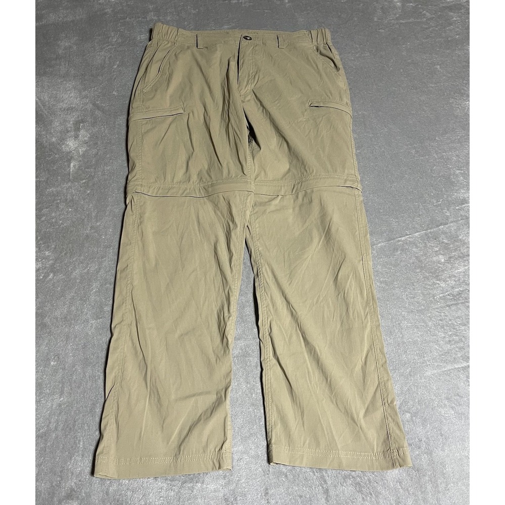 Free Soldier Outdoor‎ Convertible Hiking Pants Mens 34X30 Khaki Activewear